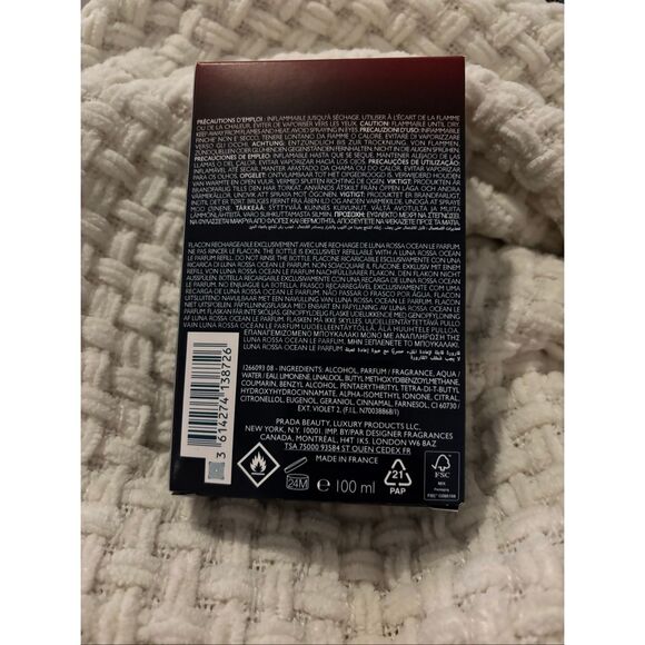 NIB Prada Luna Rossa Ocean, 3.3oz, $134 - Picture 5 of 7